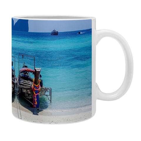 TristanVision Island Hopping on Longtails Coffee Mug