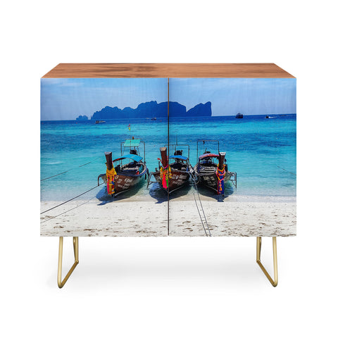 TristanVision Island Hopping on Longtails Credenza