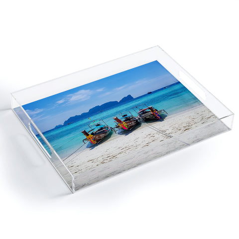 TristanVision Island Hopping on Longtails Acrylic Tray