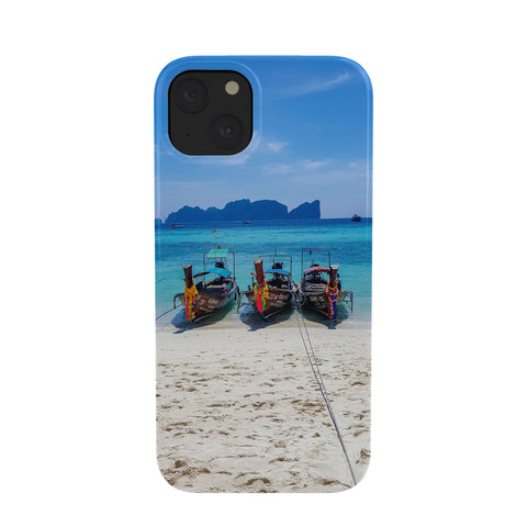 TristanVision Island Hopping on Longtails Phone Case