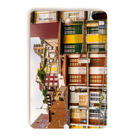 TristanVision Portuguese Neighborhood Cutting Board Rectangle