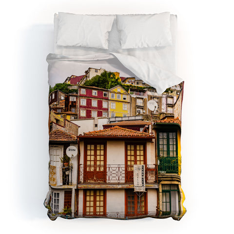 TristanVision Portuguese Neighborhood Duvet Cover