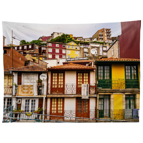 TristanVision Portuguese Neighborhood Tapestry