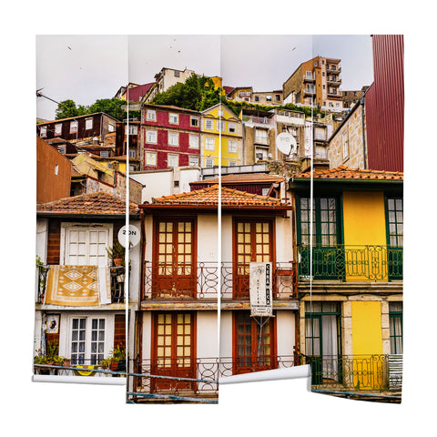 TristanVision Portuguese Neighborhood Wall Mural