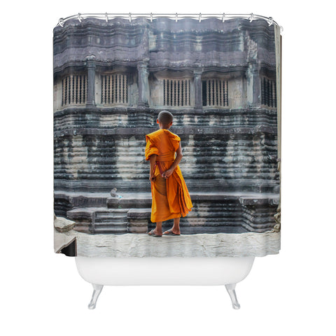 TristanVision Temple Dwellers Shower Curtain