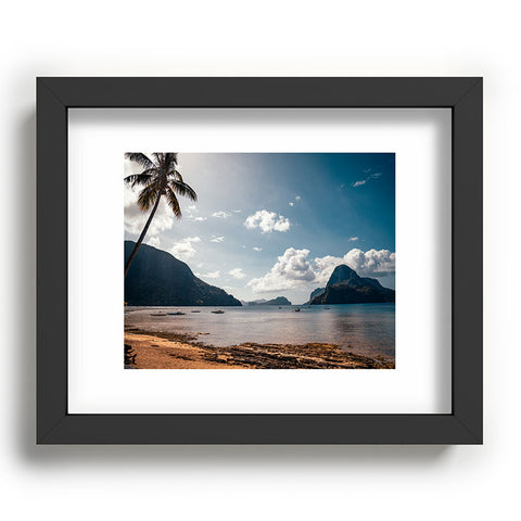TristanVision Tropical Beach Philippines Paradise Recessed Framing Rectangle