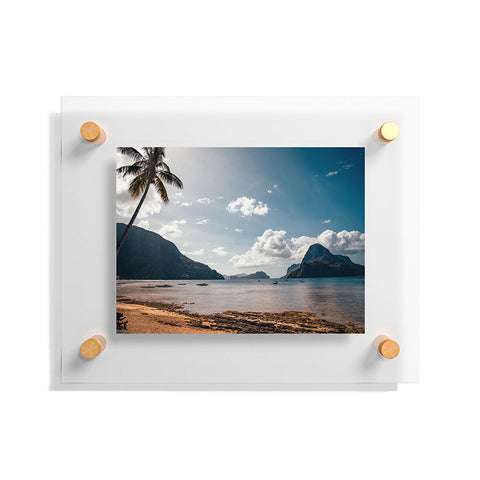 TristanVision Tropical Beach Philippines Paradise Floating Acrylic Print