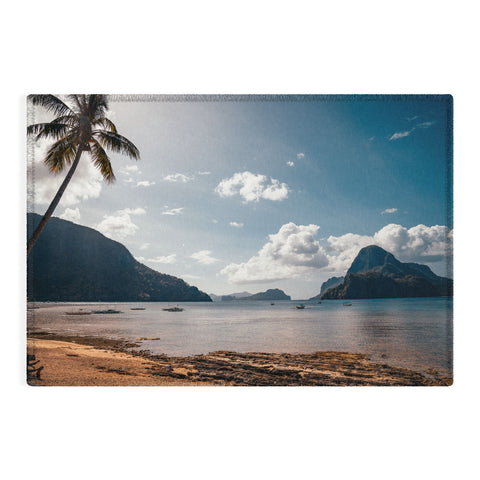 TristanVision Tropical Beach Philippines Paradise Outdoor Rug