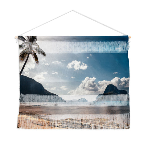 TristanVision Tropical Beach Philippines Paradise Wall Hanging Landscape