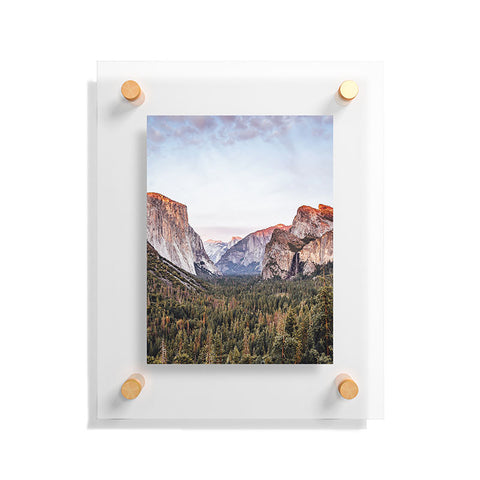 TristanVision Yosemite Tunnel View Sunset Floating Acrylic Print