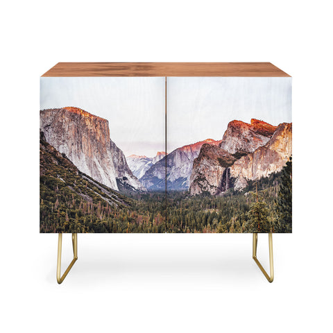 TristanVision Yosemite Tunnel View Sunset Credenza
