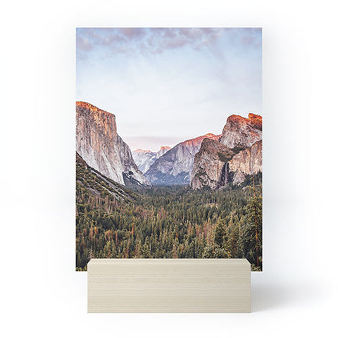 TristanVision Yosemite Tunnel View Sunset Mini Art Print