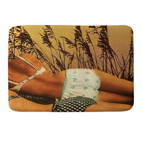 Tyler Varsell Beach Reeds Memory Foam Bath Mat