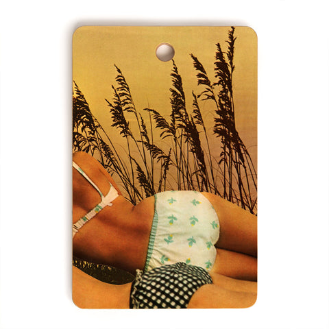 Tyler Varsell Beach Reeds Cutting Board Rectangle