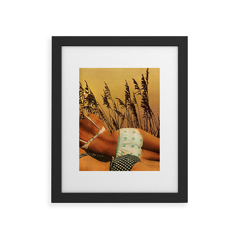 Tyler Varsell Beach Reeds Framed Art Print
