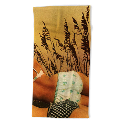 Tyler Varsell Beach Reeds Beach Towel
