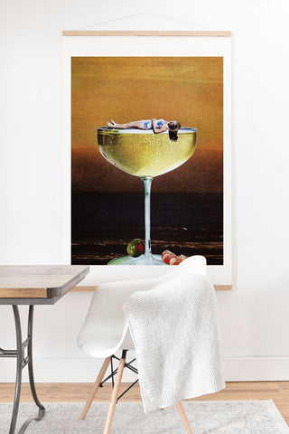 Tyler Varsell Champagne Sunset I Art Print And Hanger