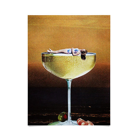 Tyler Varsell Champagne Sunset I Poster