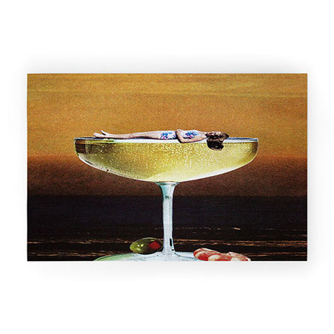 Tyler Varsell Champagne Sunset I Welcome Mat