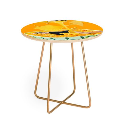 Tyler Varsell Cheese Dreams Round Side Table