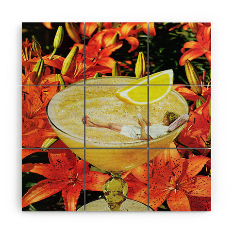 Tyler Varsell Daiquiri I Wood Wall Mural
