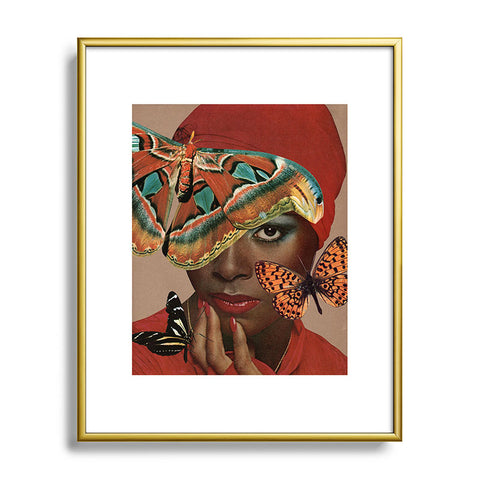 Tyler Varsell Flutter I Metal Framed Art Print
