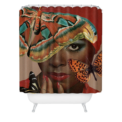 Tyler Varsell Flutter I Shower Curtain