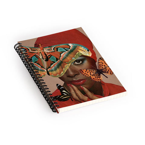 Tyler Varsell Flutter I Spiral Notebook