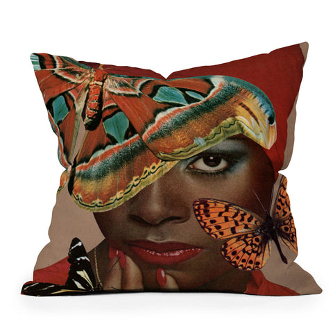Tyler Varsell Flutter I Throw Pillow