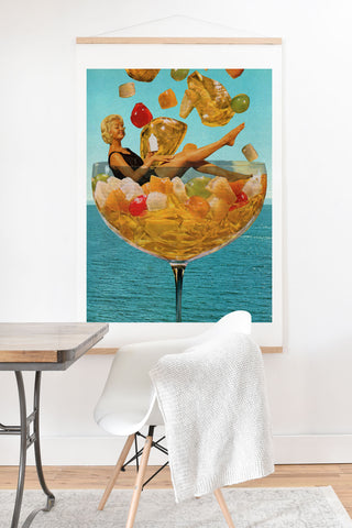 Tyler Varsell Fruit Cocktail Art Print And Hanger