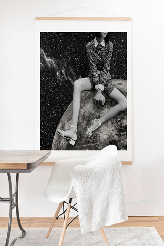 Tyler Varsell Full Moon Art Print And Hanger