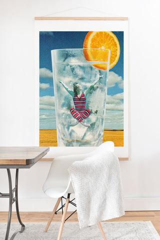 Tyler Varsell Gin and Tonic Art Print And Hanger