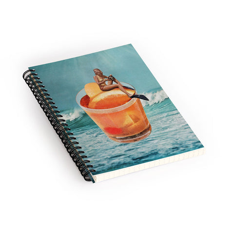 Tyler Varsell Old Fashioned Spiral Notebook