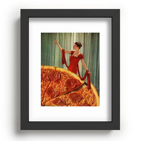 Tyler Varsell Pizza Party II Recessed Framing Rectangle