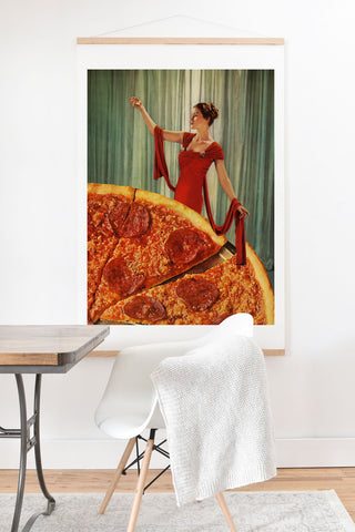 Tyler Varsell Pizza Party II Art Print And Hanger