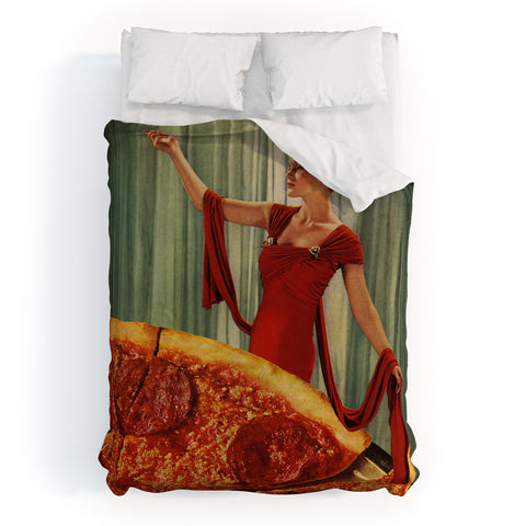 Tyler Varsell Pizza Party II Duvet Cover