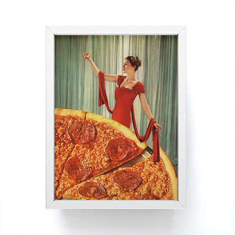 Tyler Varsell Pizza Party II Framed Mini Art Print