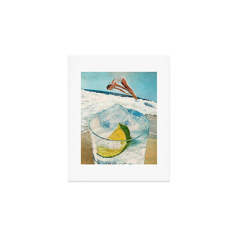 Tyler Varsell Rum on the Rocks Art Print
