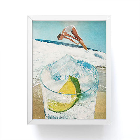 Tyler Varsell Rum on the Rocks Framed Mini Art Print