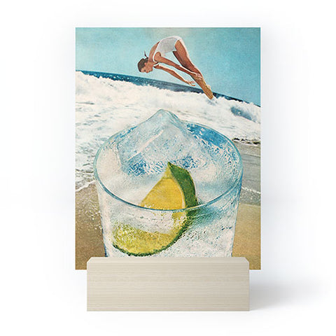 Tyler Varsell Rum on the Rocks Mini Art Print