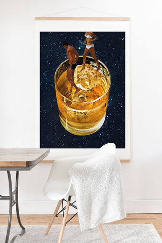 Tyler Varsell Space Date Art Print And Hanger
