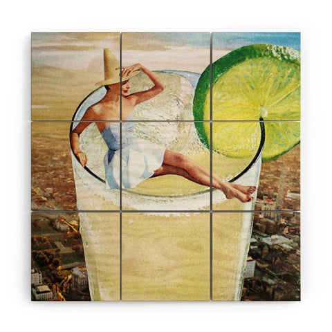 Tyler Varsell Summers End Wood Wall Mural