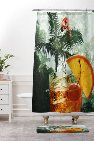 Tyler Varsell TGIF Shower Curtain And Mat