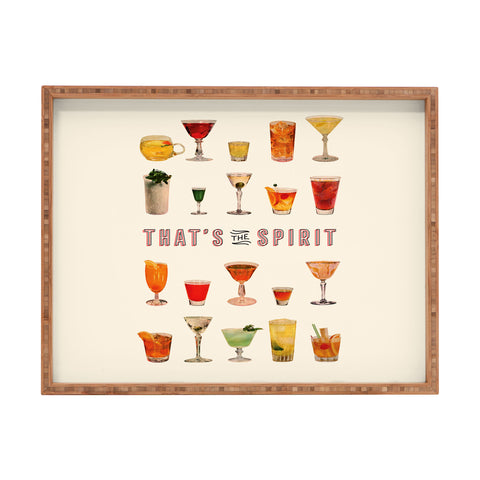 Tyler Varsell Thats the Spirit I Rectangular Tray