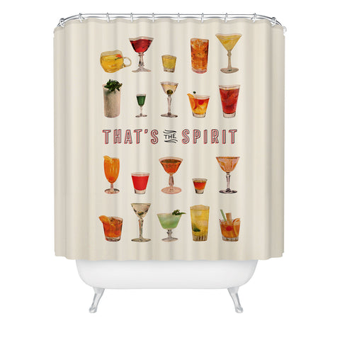 Tyler Varsell Thats the Spirit I Shower Curtain