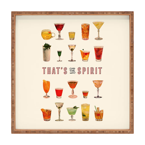 Tyler Varsell Thats the Spirit I Square Tray