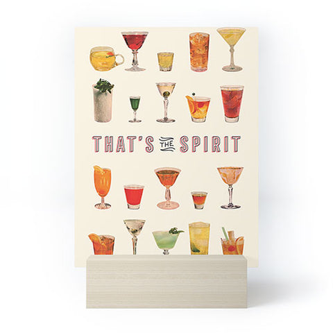 Tyler Varsell Thats the Spirit I Mini Art Print