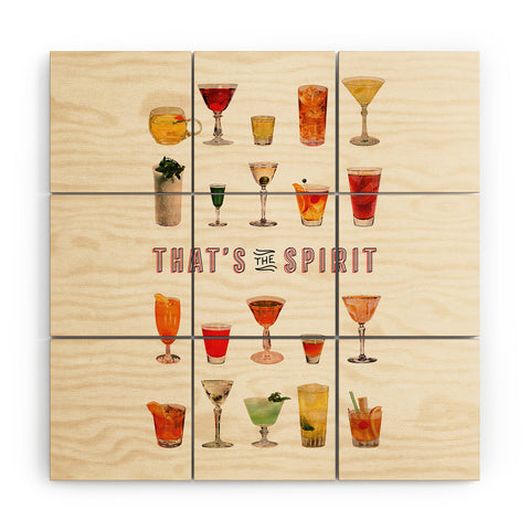 Tyler Varsell Thats the Spirit I Wood Wall Mural