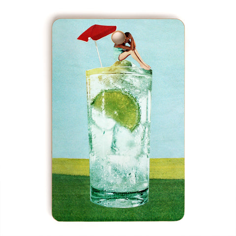 Tyler Varsell Umbrella I Cutting Board Rectangle