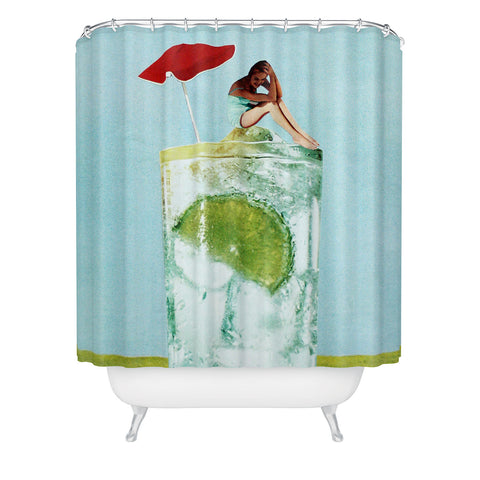 Tyler Varsell Umbrella I Shower Curtain